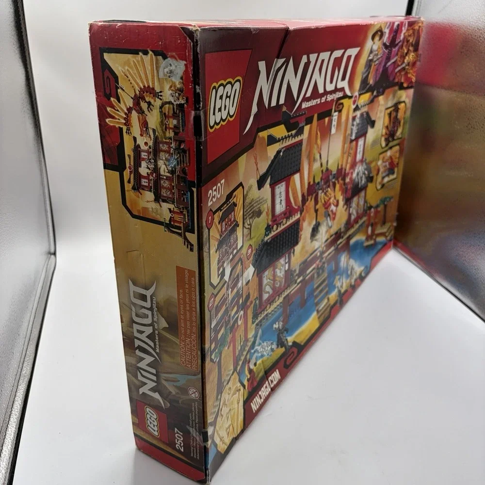 Lego Ninjago 2507 Fire Temple - Incomplete Read! Partial